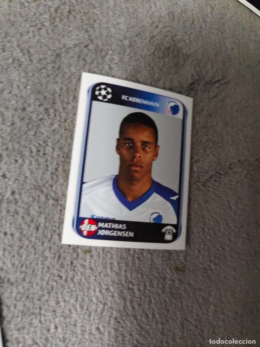 Cromos de f&uacute;tbol: 249 CHAMPIONS LEAGUE 10 11 PANINI MATHIAS JORGENSEN K&Oslash;BENHAVN 2010 2011 UCL AAS