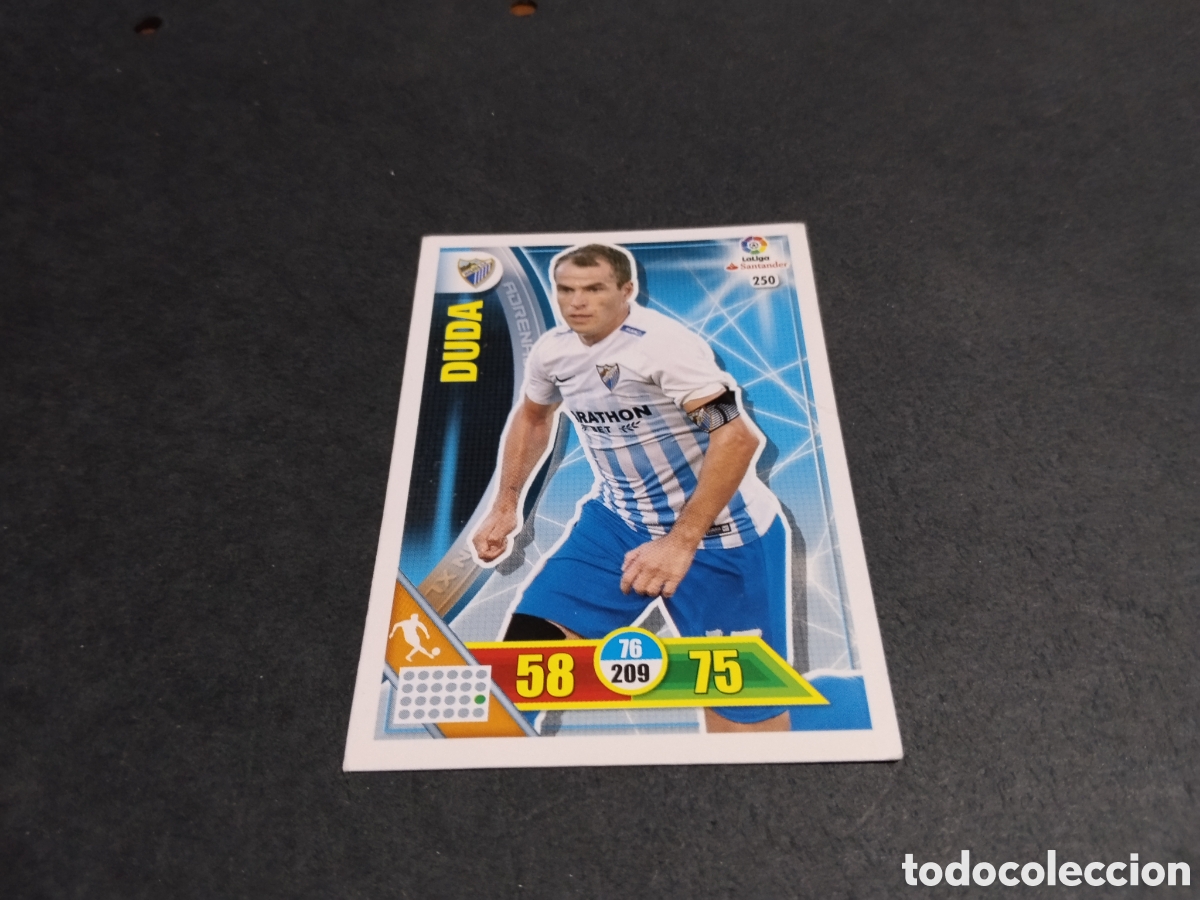 Football Stickers: Cromo futbol Duda, Malaga