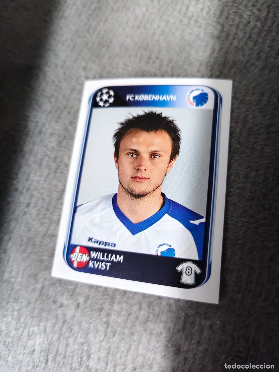 Football Stickers: 253 CHAMPIONS LEAGUE 10 11 PANINI WILLIAM KVIST K&Oslash;BENHAVN 2010 2011 UCL AAS