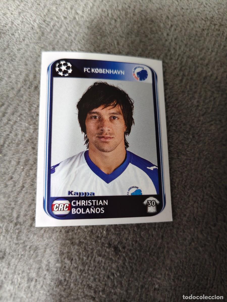 Football Stickers: 255 CHAMPIONS LEAGUE 10 11 PANINI CHRISTIAN BOLA&Ntilde;OS K&Oslash;BENHAVN 2010 2011 UCL AAS