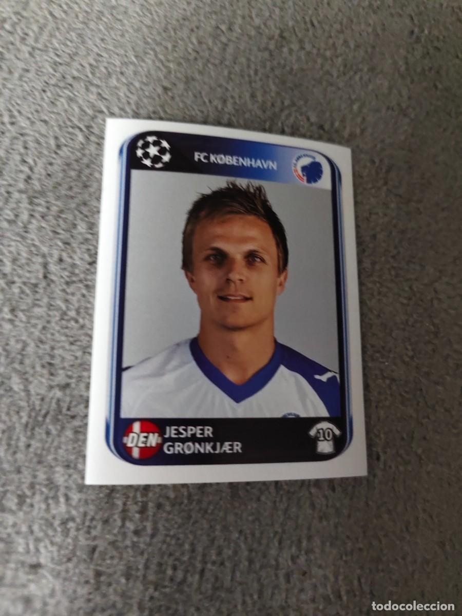 Fu&szlig;ball-Sticker: 256 CHAMPIONS LEAGUE 10 11 PANINI JESPER GR&Oslash;NKJ&AElig;R K&Oslash;BENHAVN 2010 2011 UCL AAS
