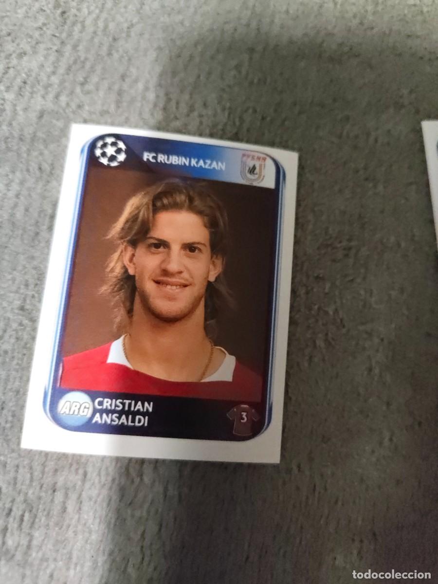 Football Stickers: 262 CHAMPIONS LEAGUE 10 11 PANINI CRISTIAN ANSALDI RUBIN KAZAN 2010 2011 UCL AAS