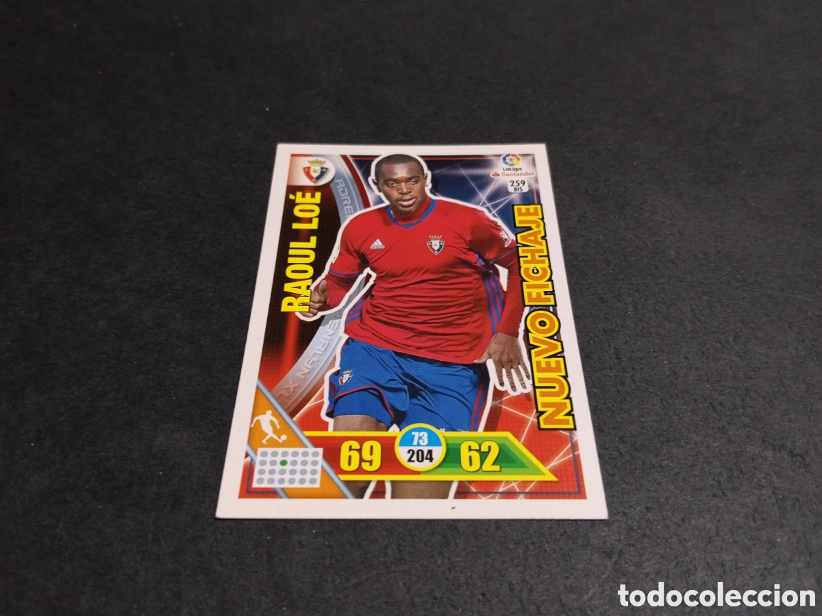 Football Stickers: Cromo futbol Raoul Loe, Osasuna