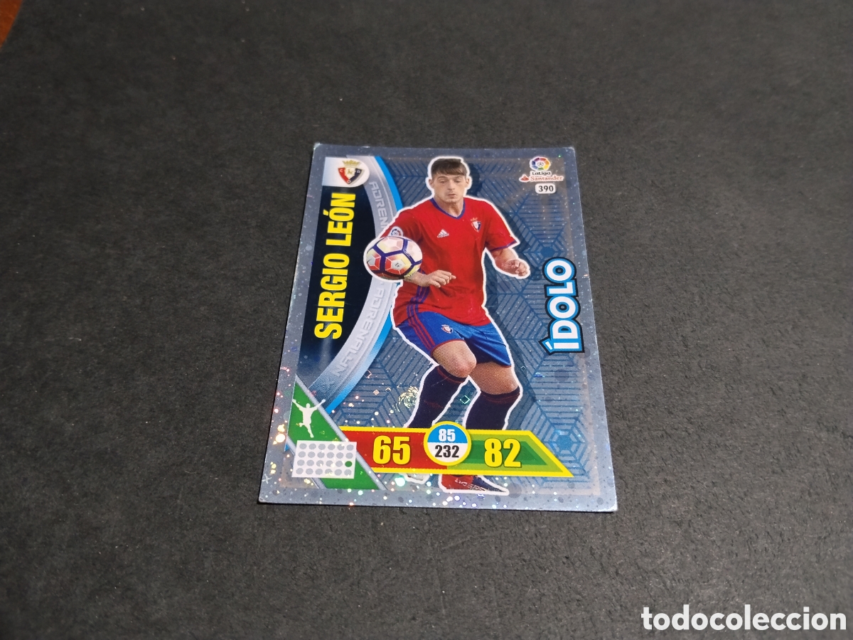 Football Stickers: Cromo futbol, Sergio le&oacute;n, Osasuna
