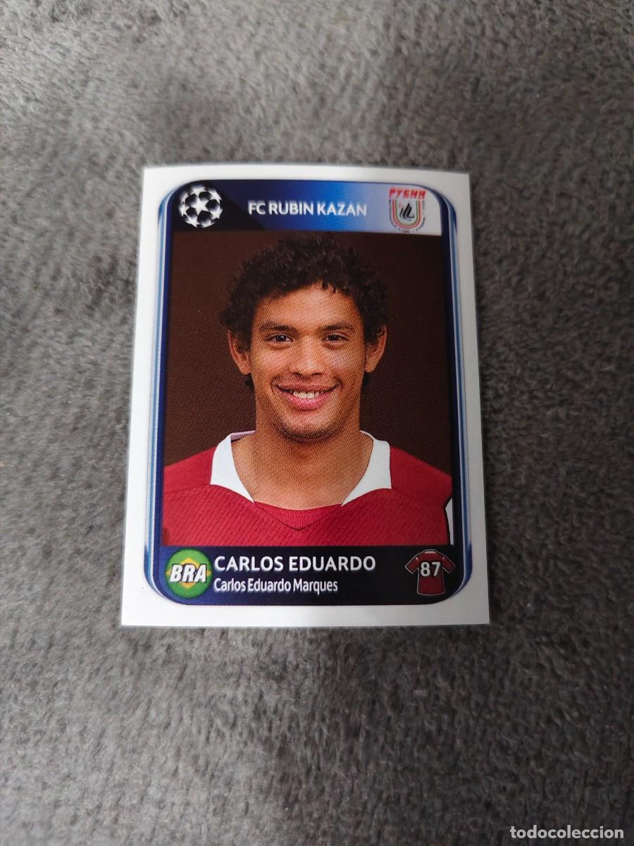 Football Stickers: 274 CHAMPIONS LEAGUE 10 11 PANINI CARLOS EDUARDO RUBIN KAZAN 2010 2011 UCL AAS