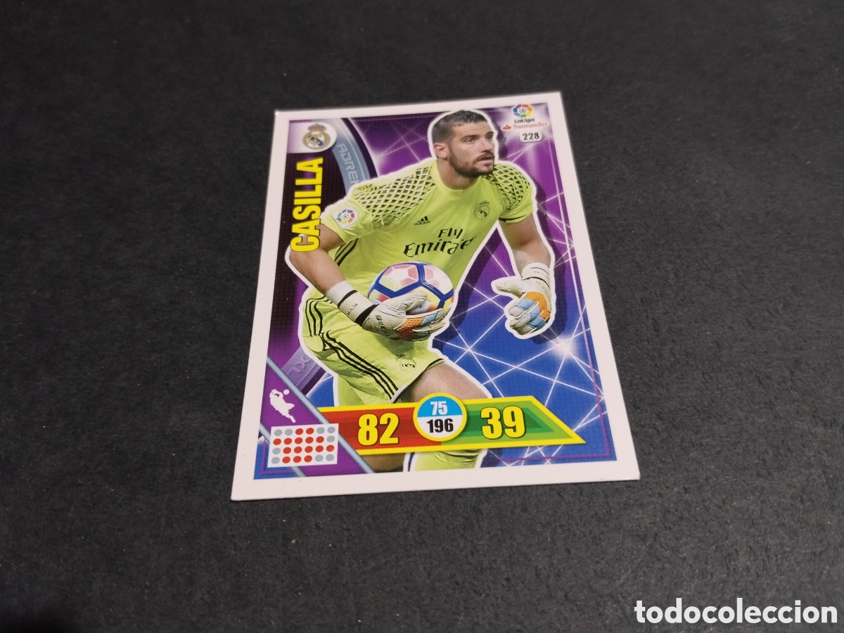 Football Stickers: Cromo futbol Casilla, Real Madrid