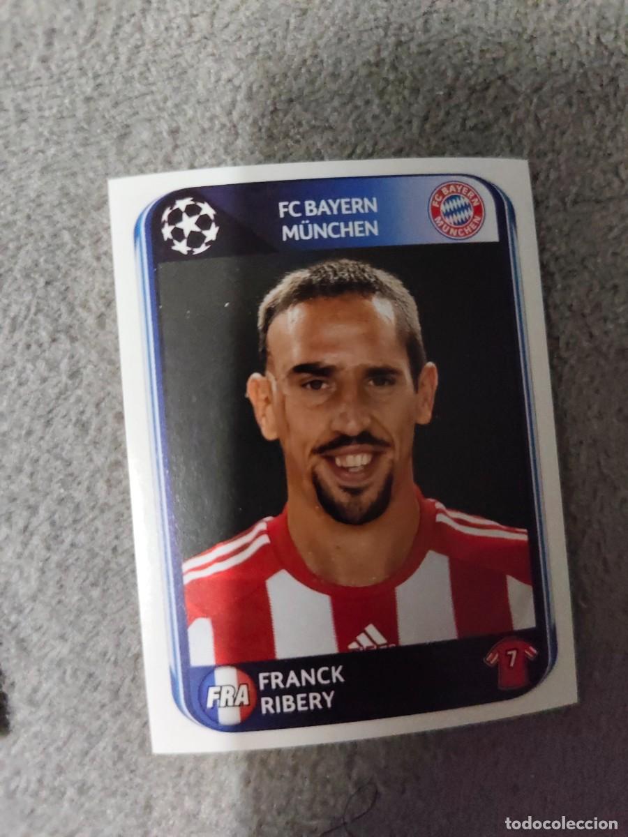 Football Stickers: 288 CHAMPIONS LEAGUE 10 11 PANINI FRANCK RIB&Eacute;RY BAYERN MUNCHEN MUNICH 2010 2011 UCL AAS