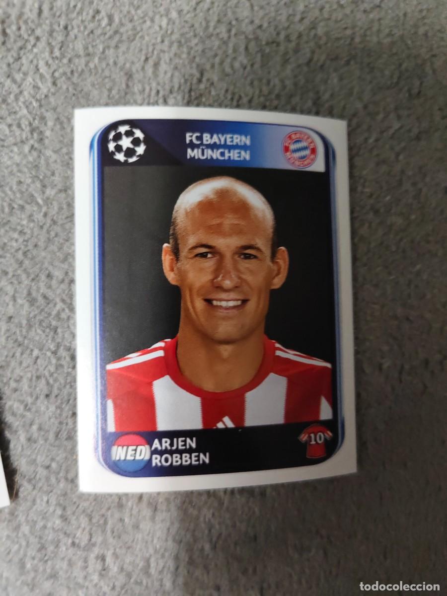 Football Stickers: 289 CHAMPIONS LEAGUE 10 11 PANINI ARJEN ROBBEN BAYERN MUNCHEN MUNICH 2010 2011 UCL AAS
