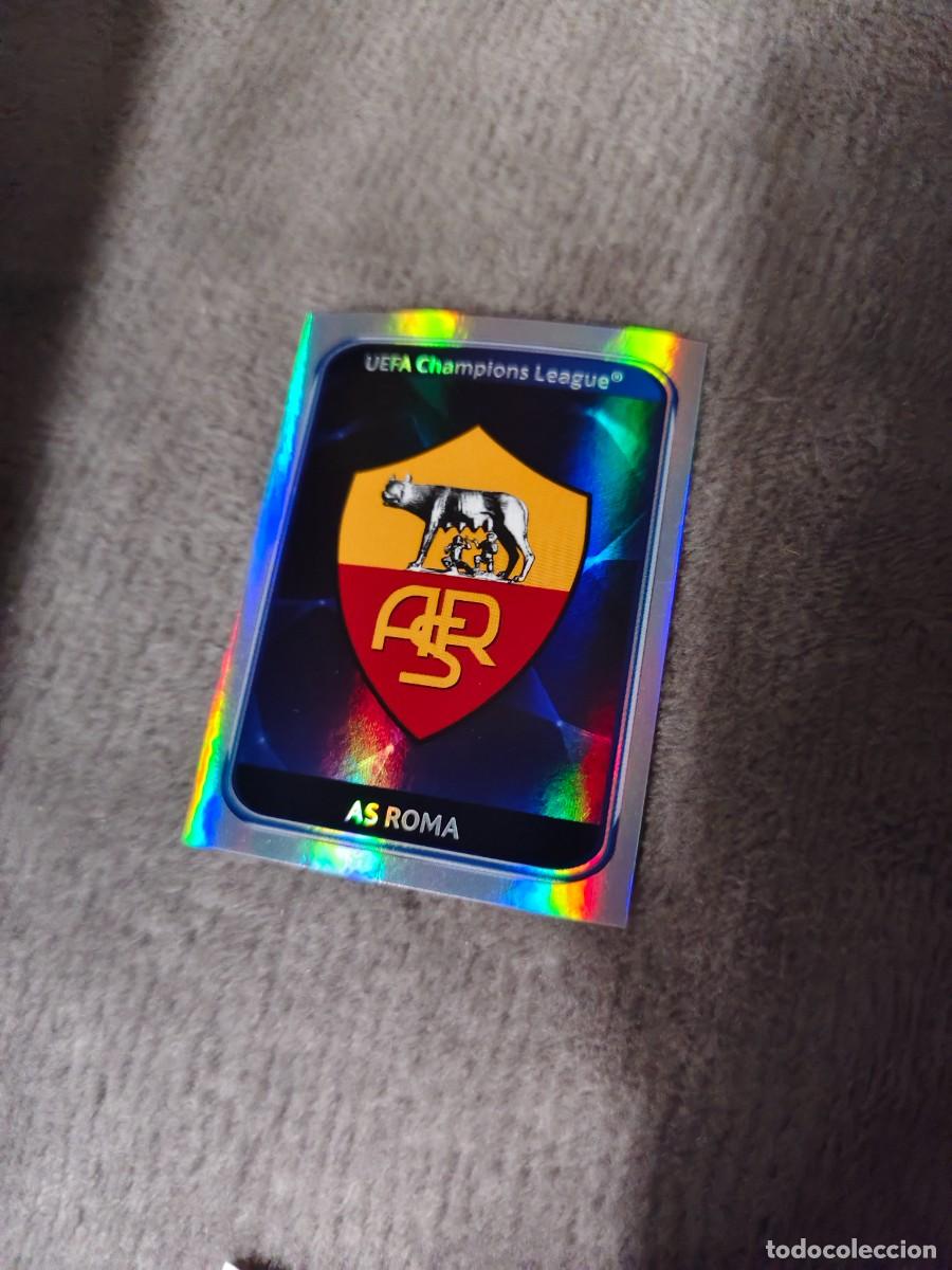 Figurine di Calcio: 294 CHAMPIONS LEAGUE 10 11 PANINI LOGO ESCUDO AS ROMA 2010 2011 UCL AAS