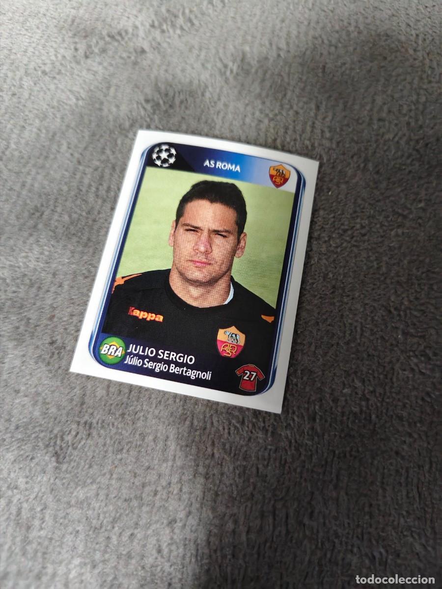 Figurine di Calcio: 295 CHAMPIONS LEAGUE 10 11 PANINI JULIO SERGIO AS ROMA 2010 2011 UCL AAS