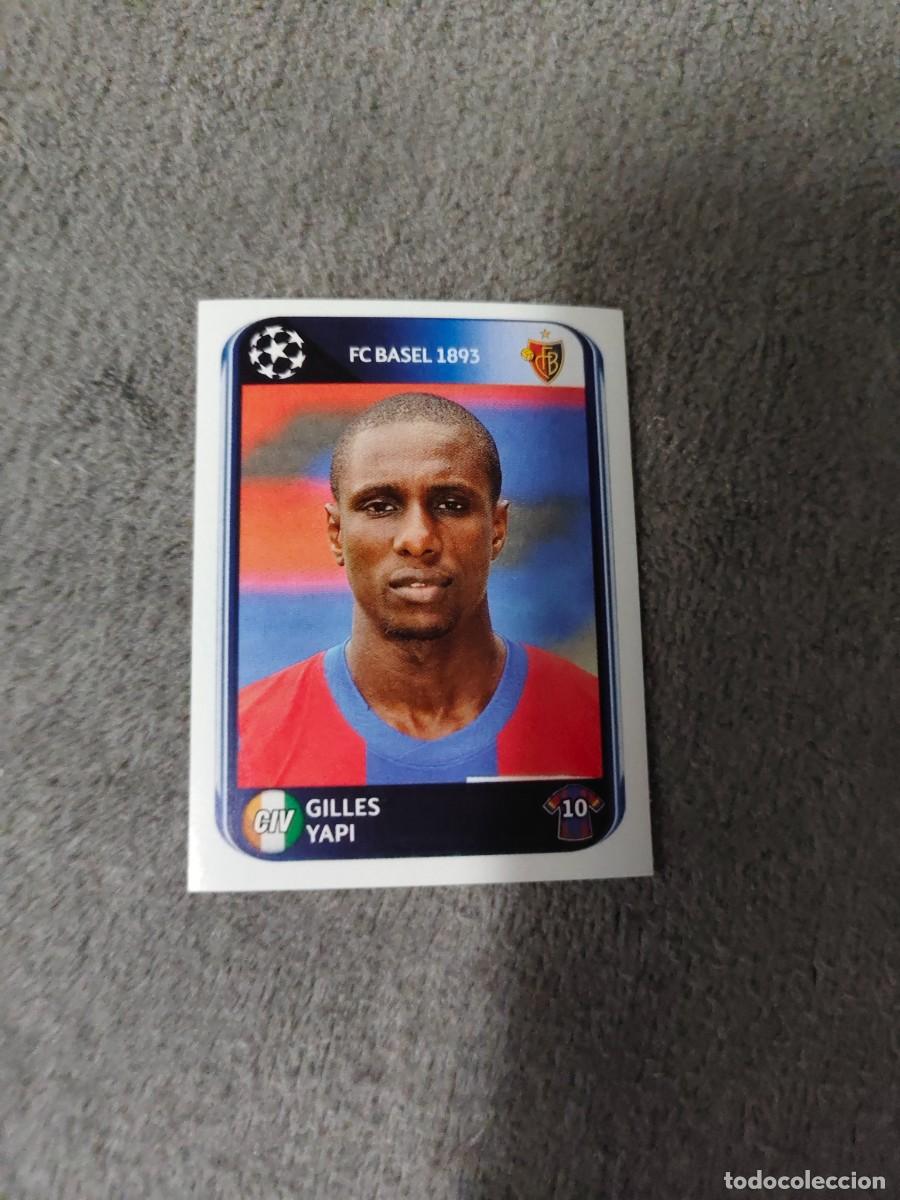 Cromos de f&uacute;tbol: 320 CHAMPIONS LEAGUE 10 11 PANINI GILLES YAPI BASEL BASILEA 1893 2010 2011 UCL AAS