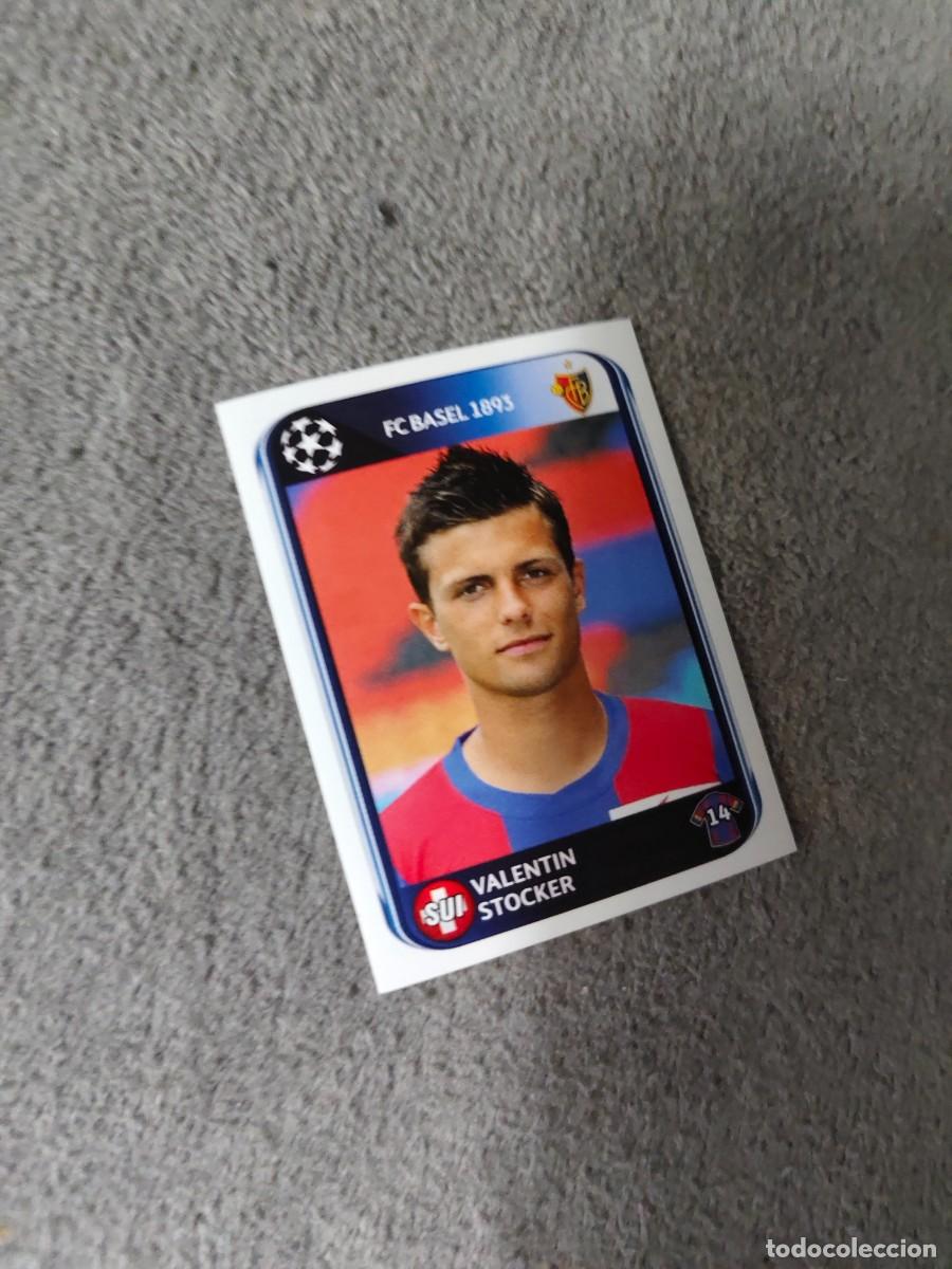 Cromos de f&uacute;tbol: 321 CHAMPIONS LEAGUE 10 11 PANINI VALENTIN STOCKER BASEL BASILEA 1893 2010 2011 UCL AAS