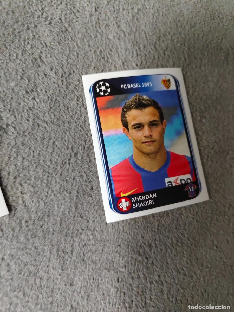 Cromos de f&uacute;tbol: 322 CHAMPIONS LEAGUE 10 11 PANINI XHERDAN SHAQIRI BASEL BASILEA 1893 2010 2011 UCL AAS