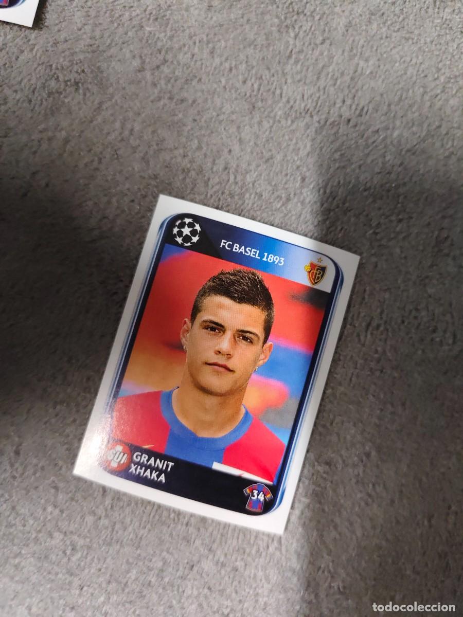 Cromos de f&uacute;tbol: 323 CHAMPIONS LEAGUE 10 11 PANINI GRANIT XHAKA BASEL BASILEA 1893 2010 2011 UCL AAS