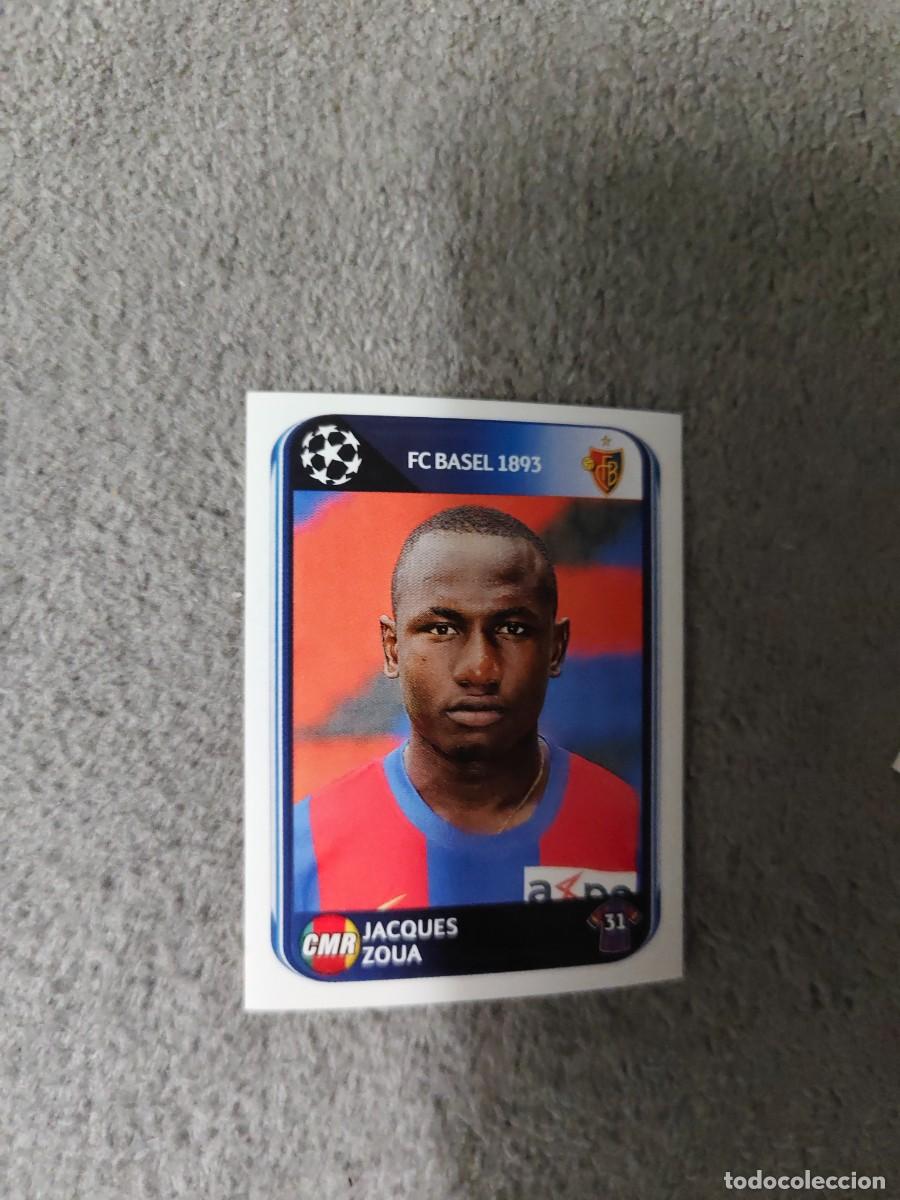 Cromos de f&uacute;tbol: 324 CHAMPIONS LEAGUE 10 11 PANINI JACQUES ZOUA BASEL BASILEA 1893 2010 2011 UCL AAS