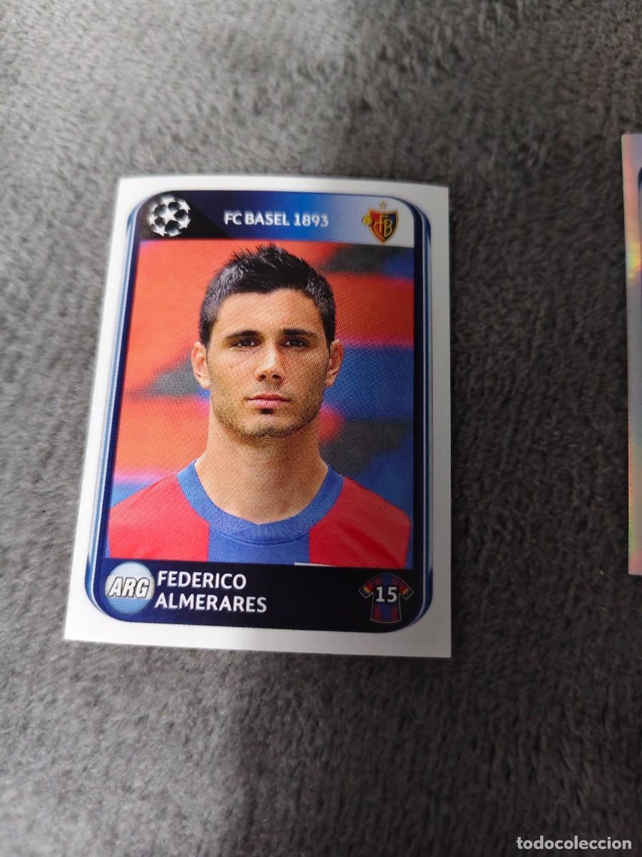 Cromos de f&uacute;tbol: 327 CHAMPIONS LEAGUE 10 11 PANINI FEDERICO ALMERARES BASEL BASILEA 1893 2010 2011 UCL AAS