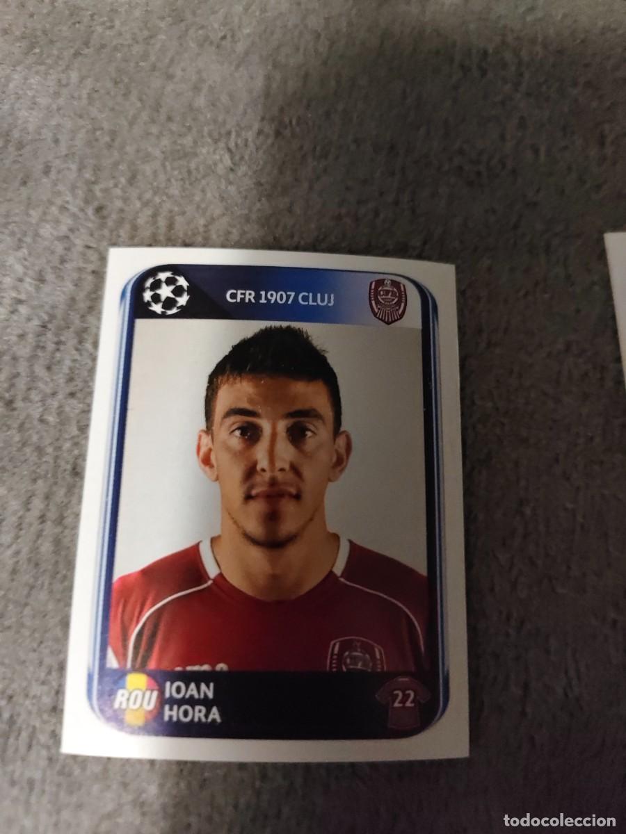 Cromos de f&uacute;tbol: 335 CHAMPIONS LEAGUE 10 11 PANINI IOAN HORA CFR 1907 CLUJ 2010 2011 UCL AAS
