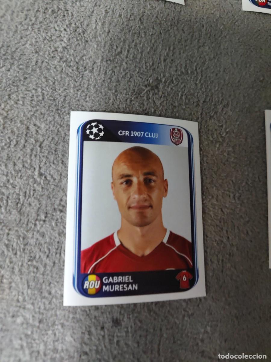 Cromos de f&uacute;tbol: 337 CHAMPIONS LEAGUE 10 11 PANINI GABRIEL MURESAN CFR 1907 CLUJ 2010 2011 UCL AAS