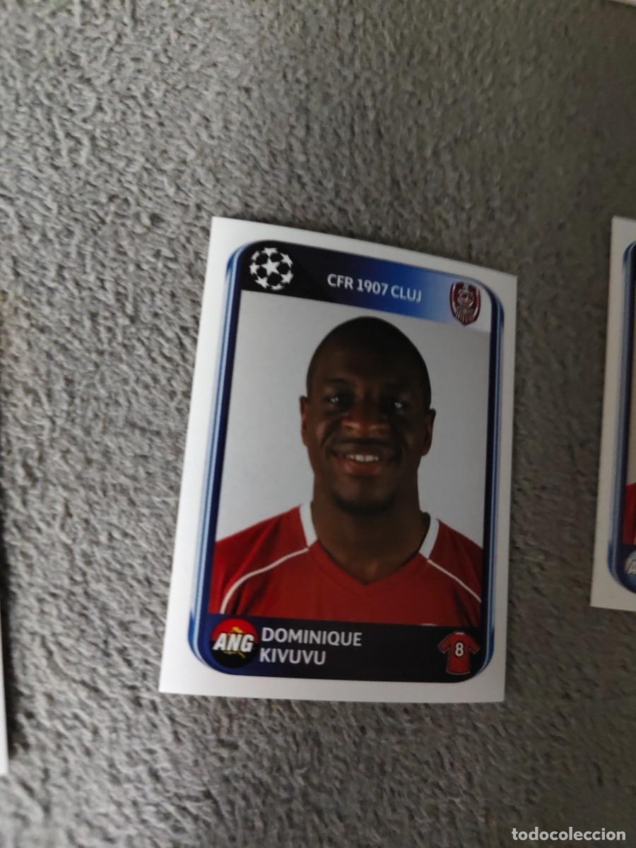 Cromos de f&uacute;tbol: 339 CHAMPIONS LEAGUE 10 11 PANINI DOMINIQUE KIVUVU CFR 1907 CLUJ 2010 2011 UCL AAS