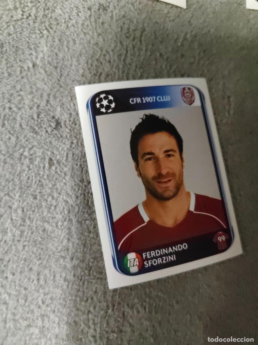 Cromos de f&uacute;tbol: 344 CHAMPIONS LEAGUE 10 11 PANINI FERDINANDO SFORZINI CFR 1907 CLUJ 2010 2011 UCL AAS