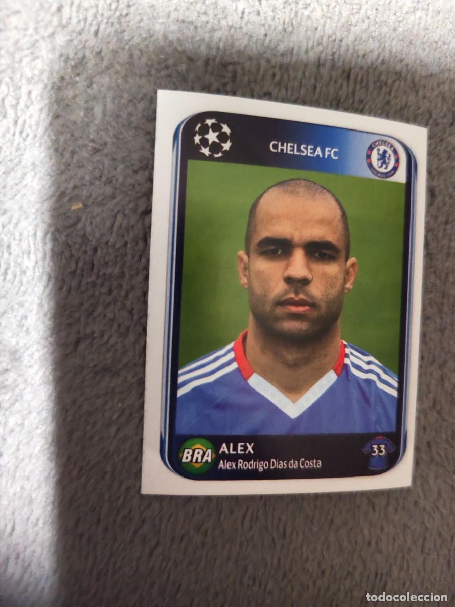 Cromos de f&uacute;tbol: 349 CHAMPIONS LEAGUE 10 11 PANINI ALEX CHELSEA FC 2010 2011 UCL AAS
