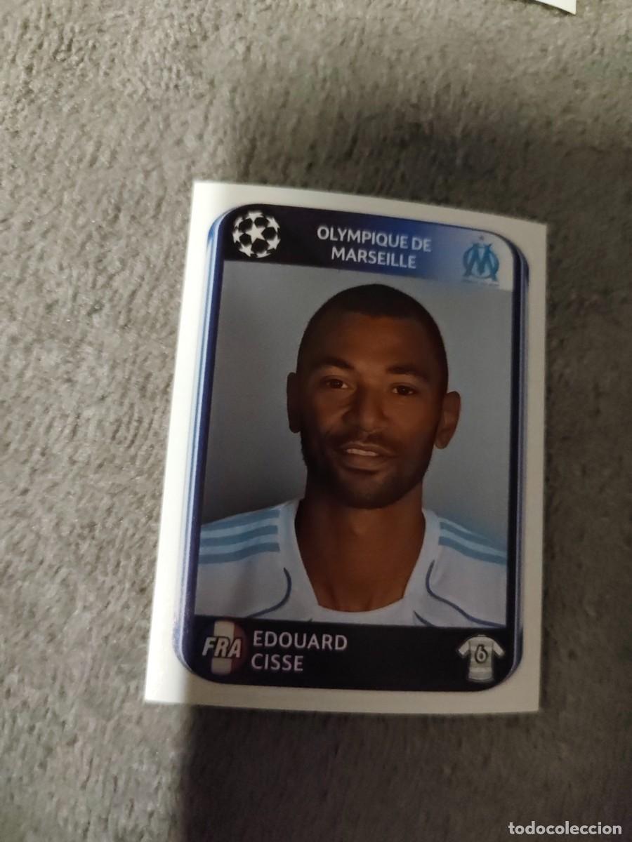 Fu&szlig;ball-Sticker: 371 CHAMPIONS LEAGUE 10 11 PANINI EDOUARD CISSE OLYMPIQUE DE MARSELLA 2010 2011 UCL AAS
