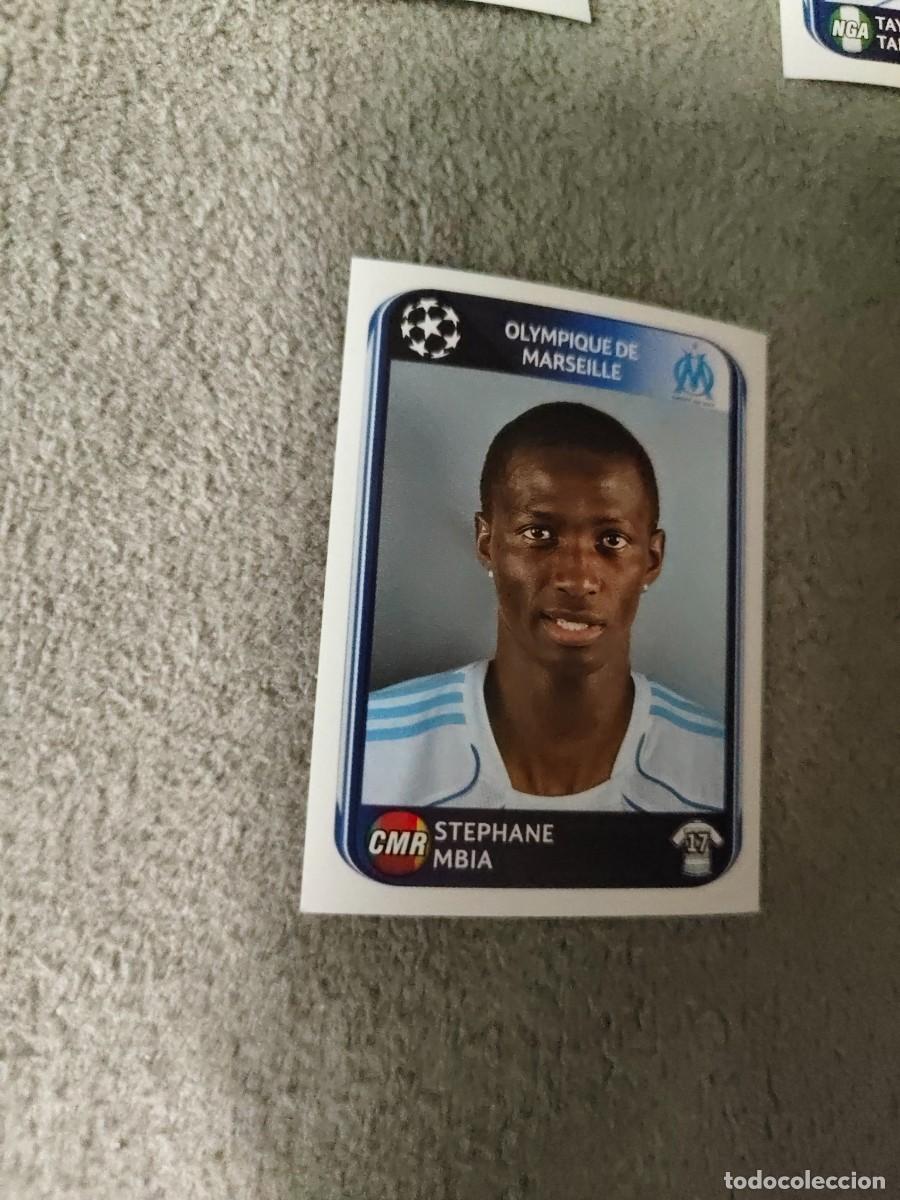 Fu&szlig;ball-Sticker: 373 CHAMPIONS LEAGUE 10 11 PANINI STEPHANE MBIA OLYMPIQUE DE MARSELLA 2010 2011 UCL AAS