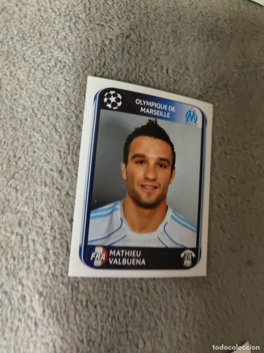Fu&szlig;ball-Sticker: 374 CHAMPIONS LEAGUE 10 11 PANINI MATHIEU VALBUENA OLYMPIQUE DE MARSELLA 2010 2011 UCL AAS