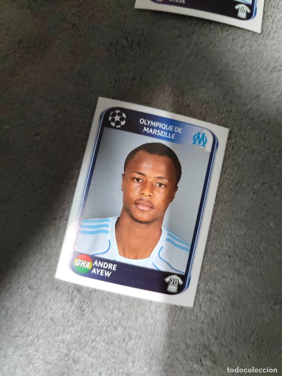 Fu&szlig;ball-Sticker: 375 CHAMPIONS LEAGUE 10 11 PANINI ANDRE AYEW OLYMPIQUE DE MARSELLA 2010 2011 UCL AAS