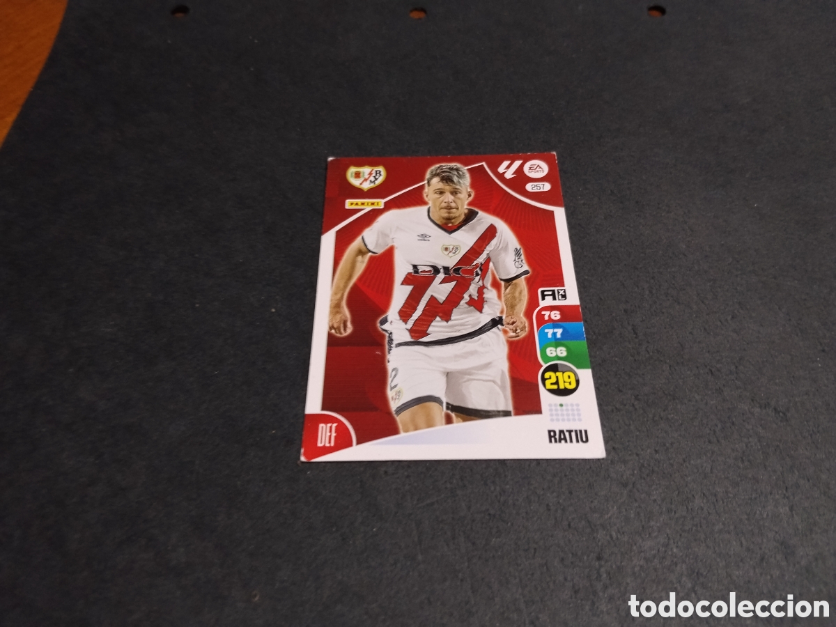 Fu&szlig;ball-Sticker: Cromo futbol Ratiu, Rayo Vallecano