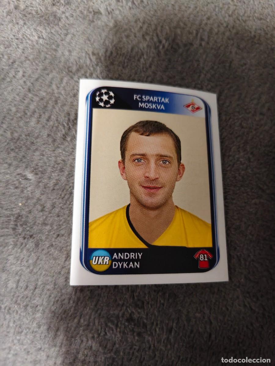 Cromos de f&uacute;tbol: 380 CHAMPIONS LEAGUE 10 11 PANINI ANDRIY DYKAN SPARTAK MOSC&Uacute; 2010 2011 UCL AAS