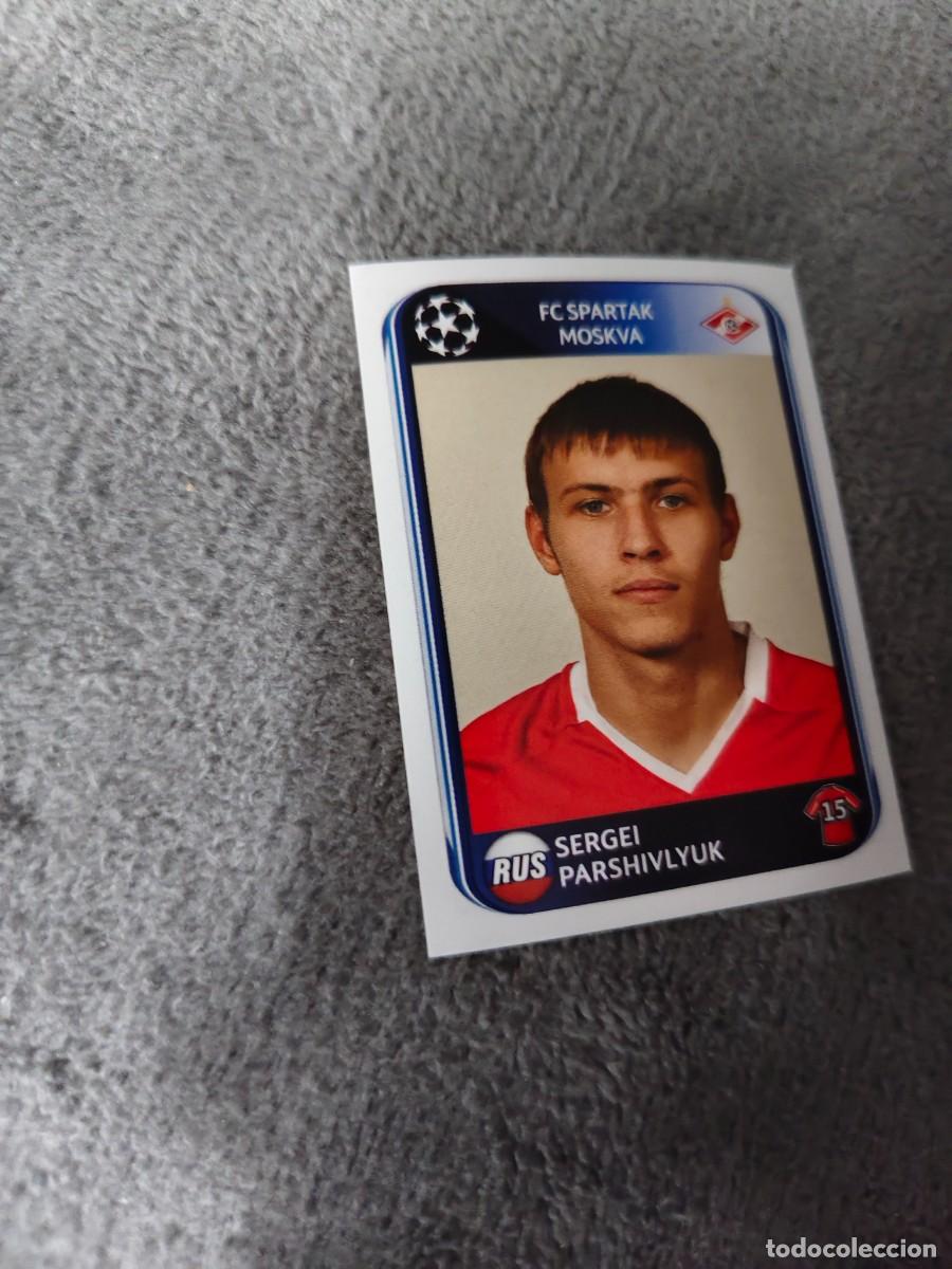 Cromos de f&uacute;tbol: 381 CHAMPIONS LEAGUE 10 11 PANINI SERGEI PARSHIVLYUK SPARTAK MOSC&Uacute; 2010 2011 UCL AAS
