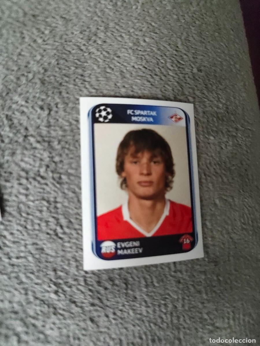 Cromos de f&uacute;tbol: 385 CHAMPIONS LEAGUE 10 11 PANINI EVGENI MAKEEV SPARTAK MOSC&Uacute; 2010 2011 UCL AAS