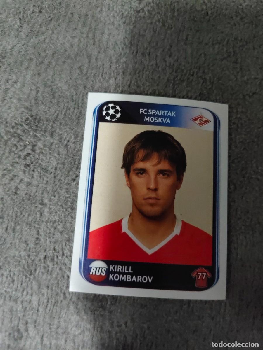 Cromos de f&uacute;tbol: 387 CHAMPIONS LEAGUE 10 11 PANINI KIRILL KOMBAROV SPARTAK MOSC&Uacute; 2010 2011 UCL AAS