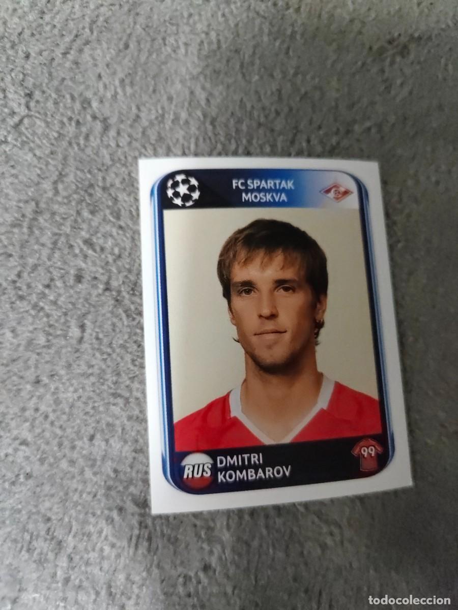 Cromos de f&uacute;tbol: 388 CHAMPIONS LEAGUE 10 11 PANINI DMITRI KOMBAROV SPARTAK MOSC&Uacute; 2010 2011 UCL AAS