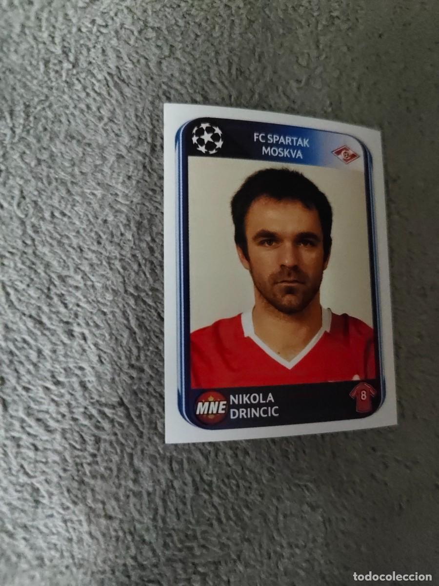 Cromos de f&uacute;tbol: 390 CHAMPIONS LEAGUE 10 11 PANINI NIKOLA DRINCIC SPARTAK MOSC&Uacute; 2010 2011 UCL AAS