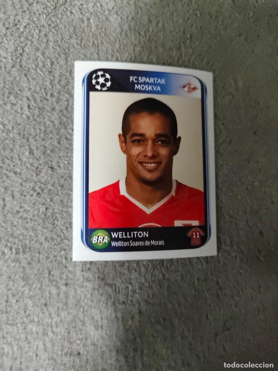 Cromos de f&uacute;tbol: 395 CHAMPIONS LEAGUE 10 11 PANINI WELLITON SPARTAK MOSC&Uacute; 2010 2011 UCL AAS