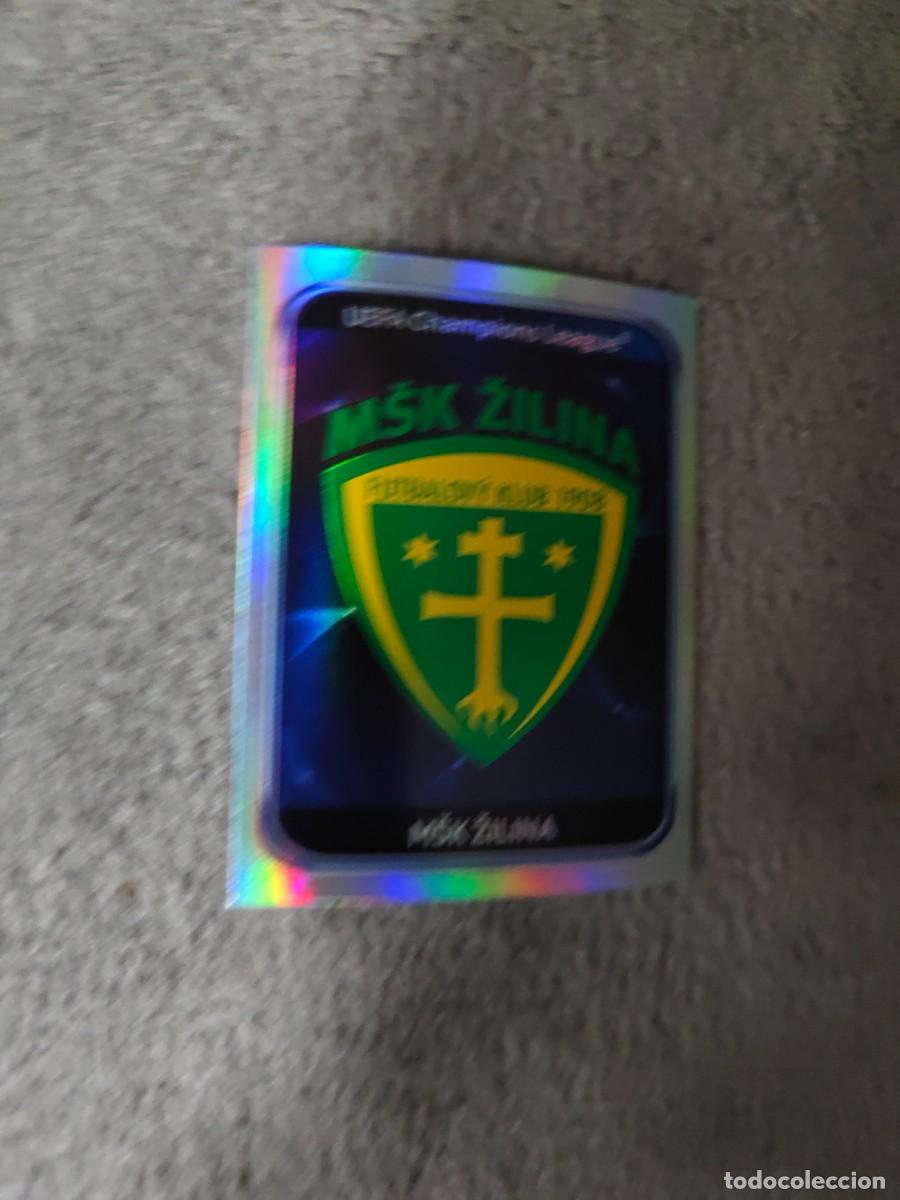 Cromos de f&uacute;tbol: 396 CHAMPIONS LEAGUE 10 11 PANINI LOGO ESCUDO MSK ZILINA 2010 2011 UCL AAS