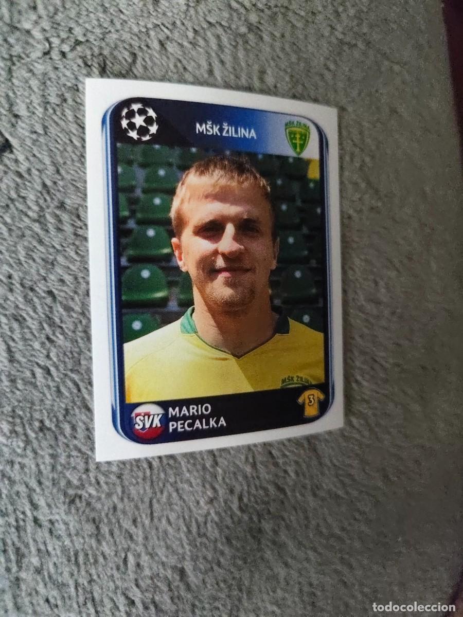 Cromos de f&uacute;tbol: 398 CHAMPIONS LEAGUE 10 11 PANINI MARIO PECALKA MSK ZILINA 2010 2011 UCL AAS