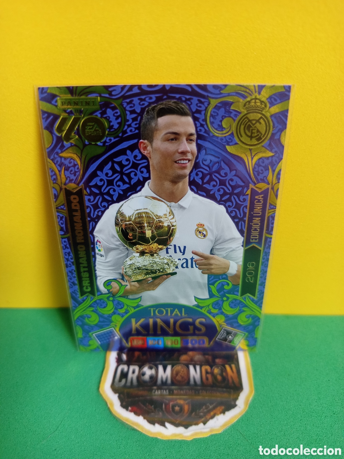Cromos de f&uacute;tbol: ❇️ CROMO ⚽ CRISTIANO RONALDO TOTAL KINGS ADRENALYN XL 2025 2026 25 26 - REAL MADRID ❇️