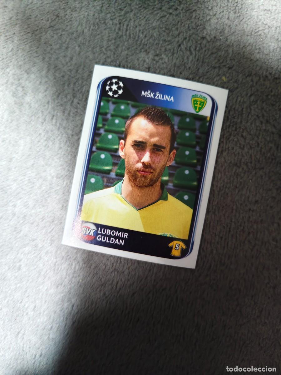 Cromos de f&uacute;tbol: 399 CHAMPIONS LEAGUE 10 11 PANINI LUBOMIR GULDAN MSK ZILINA 2010 2011 UCL AAS