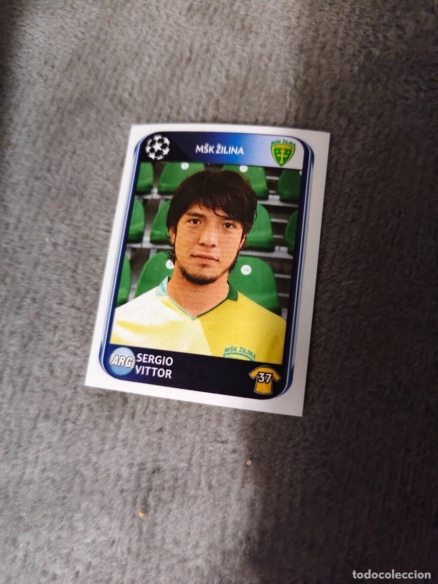 Cromos de Futebol: 407 CHAMPIONS LEAGUE 10 11 PANINI SERGIO VITTOR MSK ZILINA 2010 2011 UCL AAS
