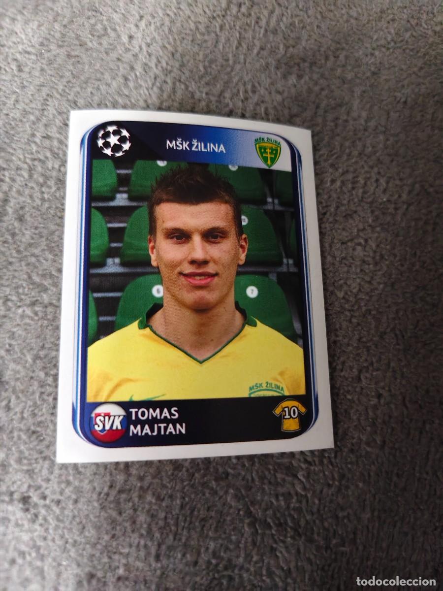 Cromos de f&uacute;tbol: 409 CHAMPIONS LEAGUE 10 11 PANINI TOMAS MAJTAN MSK ZILINA 2010 2011 UCL AAS
