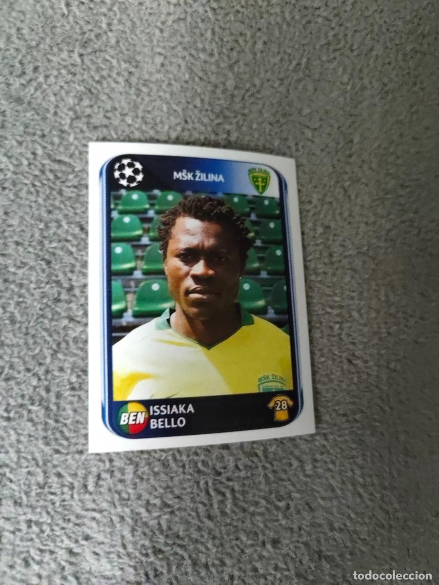 Cromos de f&uacute;tbol: 411 CHAMPIONS LEAGUE 10 11 PANINI ISSIAKA BELLO MSK ZILINA 2010 2011 UCL AAS