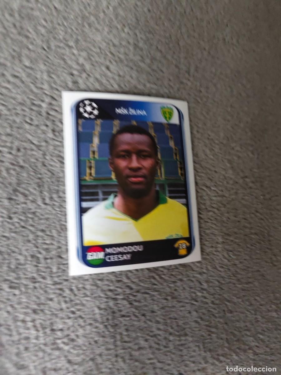 Cromos de f&uacute;tbol: 412 CHAMPIONS LEAGUE 10 11 PANINI MOMODOU CEESAY MSK ZILINA 2010 2011 UCL AAS