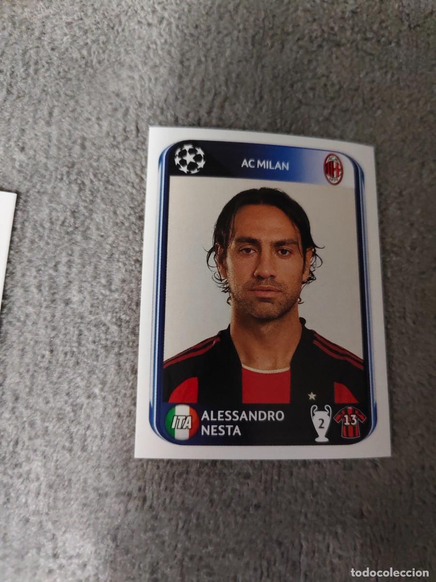Cromos de f&uacute;tbol: 415 CHAMPIONS LEAGUE 10 11 PANINI ALESSANDRO NESTA AC MILAN 2010 2011 UCL AAS