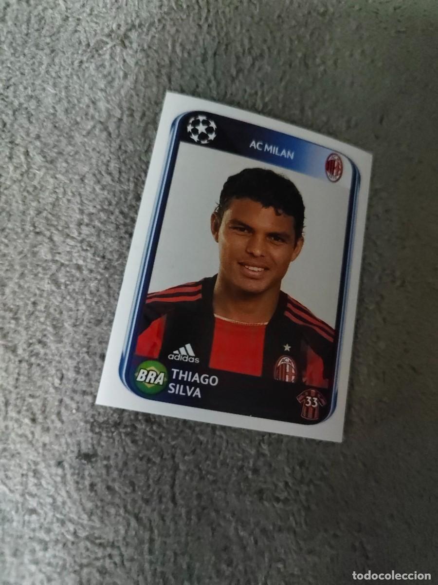 Cromos de f&uacute;tbol: 416 CHAMPIONS LEAGUE 10 11 PANINI THIAGO SILVA AC MILAN 2010 2011 UCL AAS