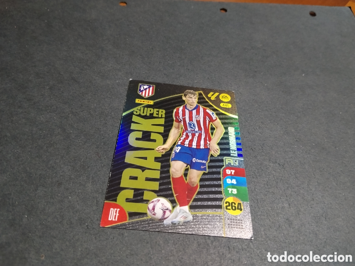 Cromos de f&uacute;tbol: Cromo futbol Le nordman, Atl&eacute;tico de Madrid
