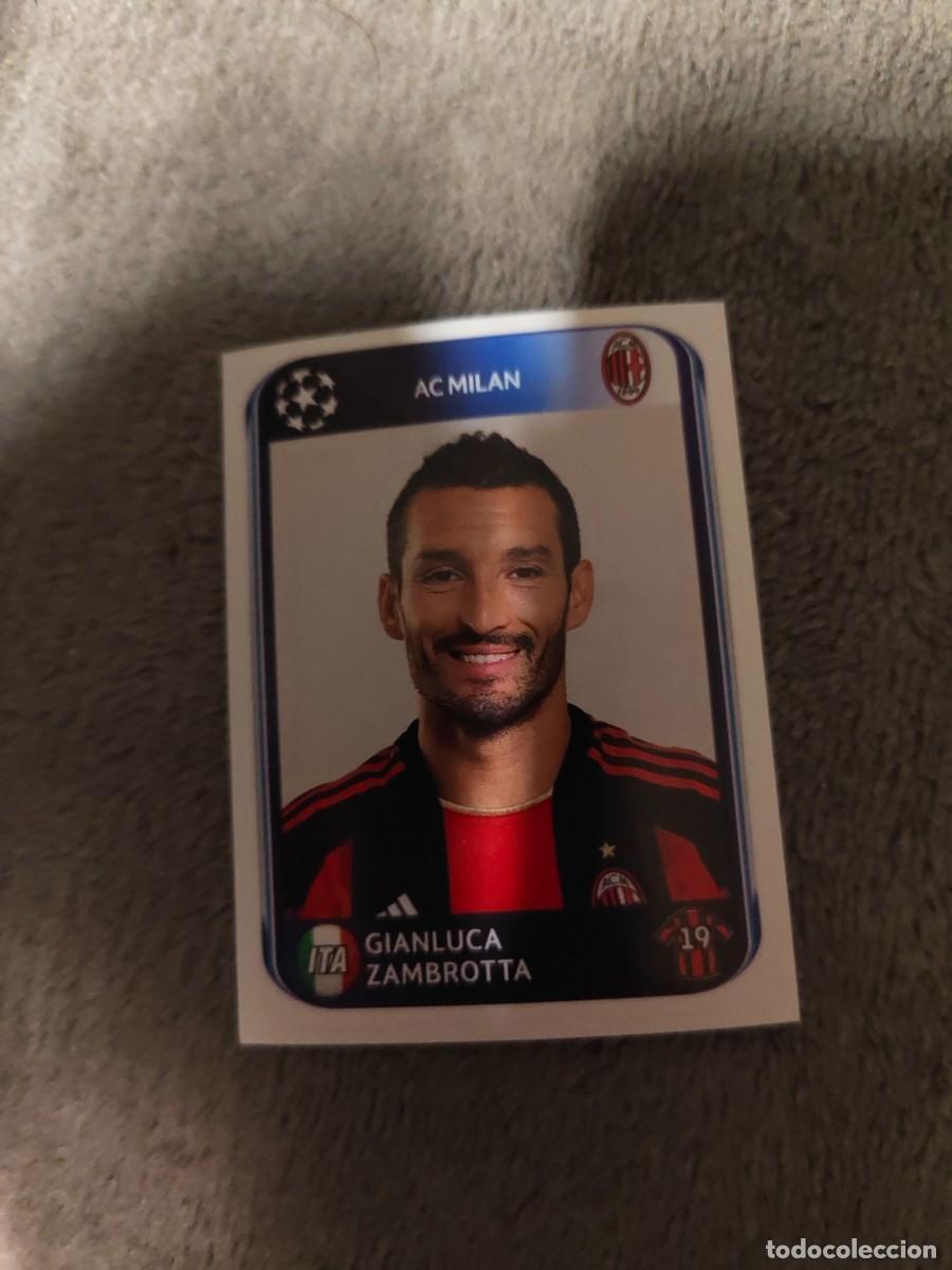 Cromos de f&uacute;tbol: 418 CHAMPIONS LEAGUE 10 11 PANINI GIANLUCA ZAMBROTTA AC MILAN 2010 2011 UCL AAS