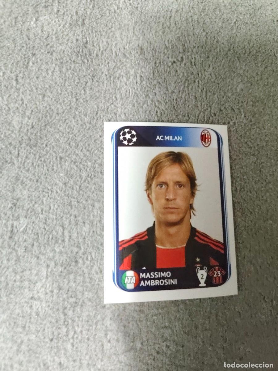 Cromos de f&uacute;tbol: 420 CHAMPIONS LEAGUE 10 11 PANINI MASSIMO AMBROSINI AC MILAN 2010 2011 UCL AAS